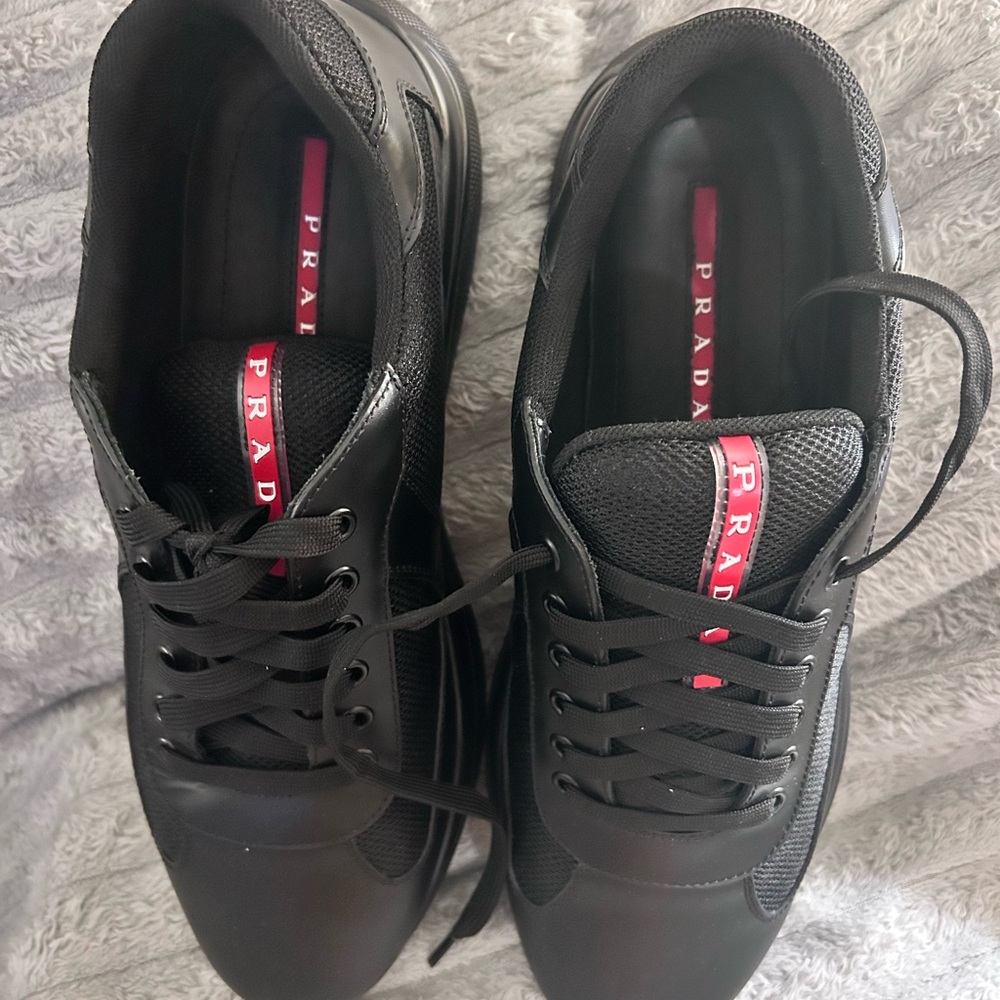 Prada Men's Black Sneakers